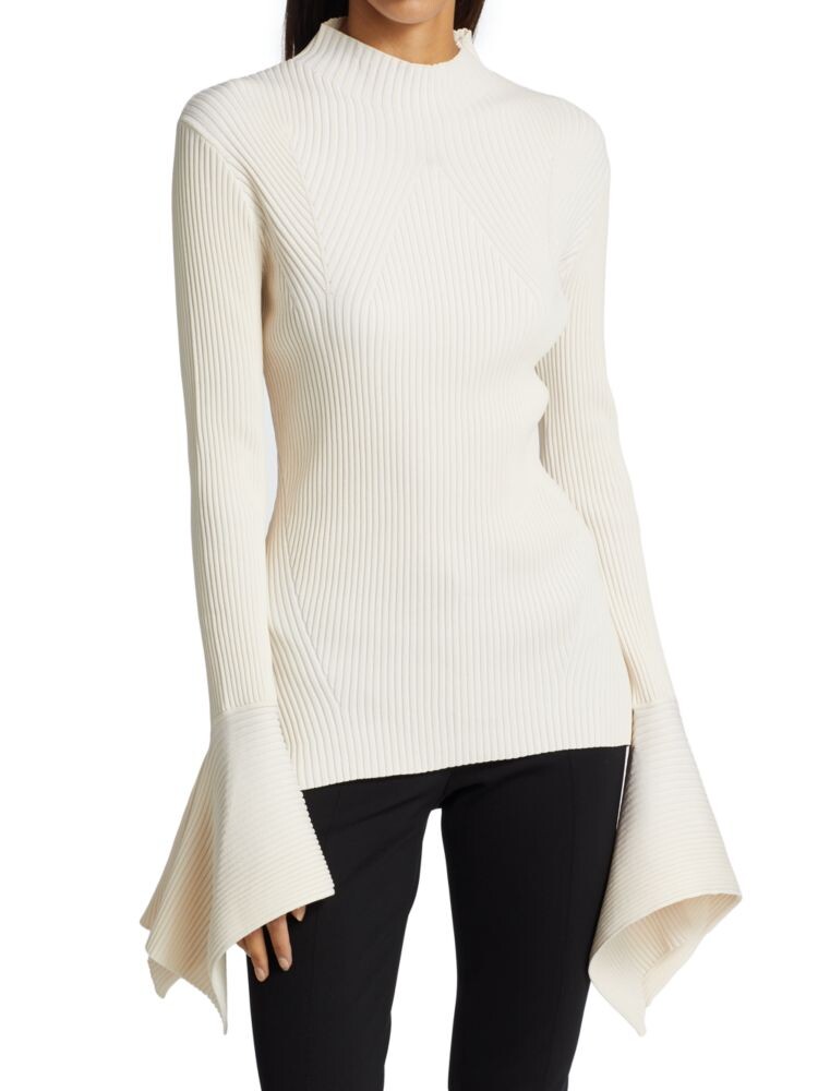 

Свитер в рубчик Sanders Skivvy Acler, цвет Cream
