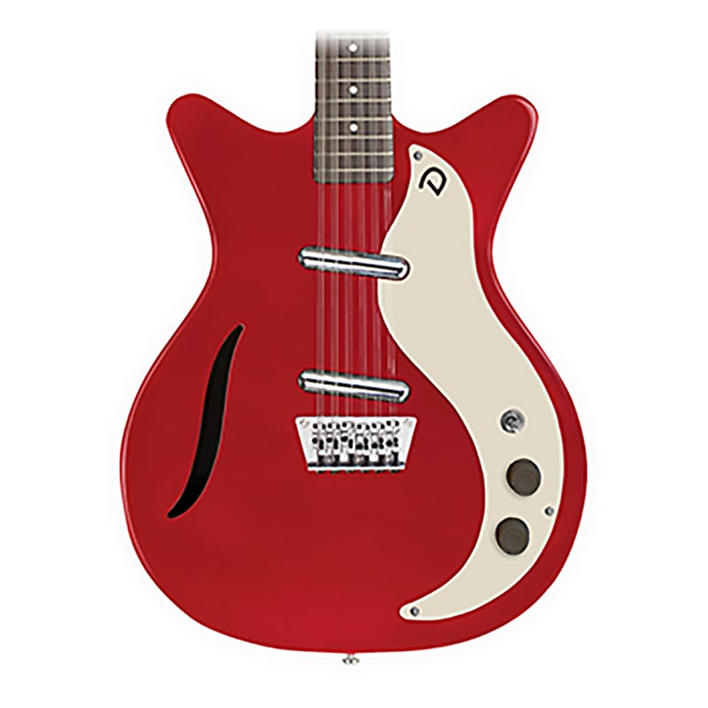 Электрогитара Danelectro ‘59 Vintage 12-String Red Metallic Electric Guitar электрогитара danelectro stock 59 electric guitar vintage cream