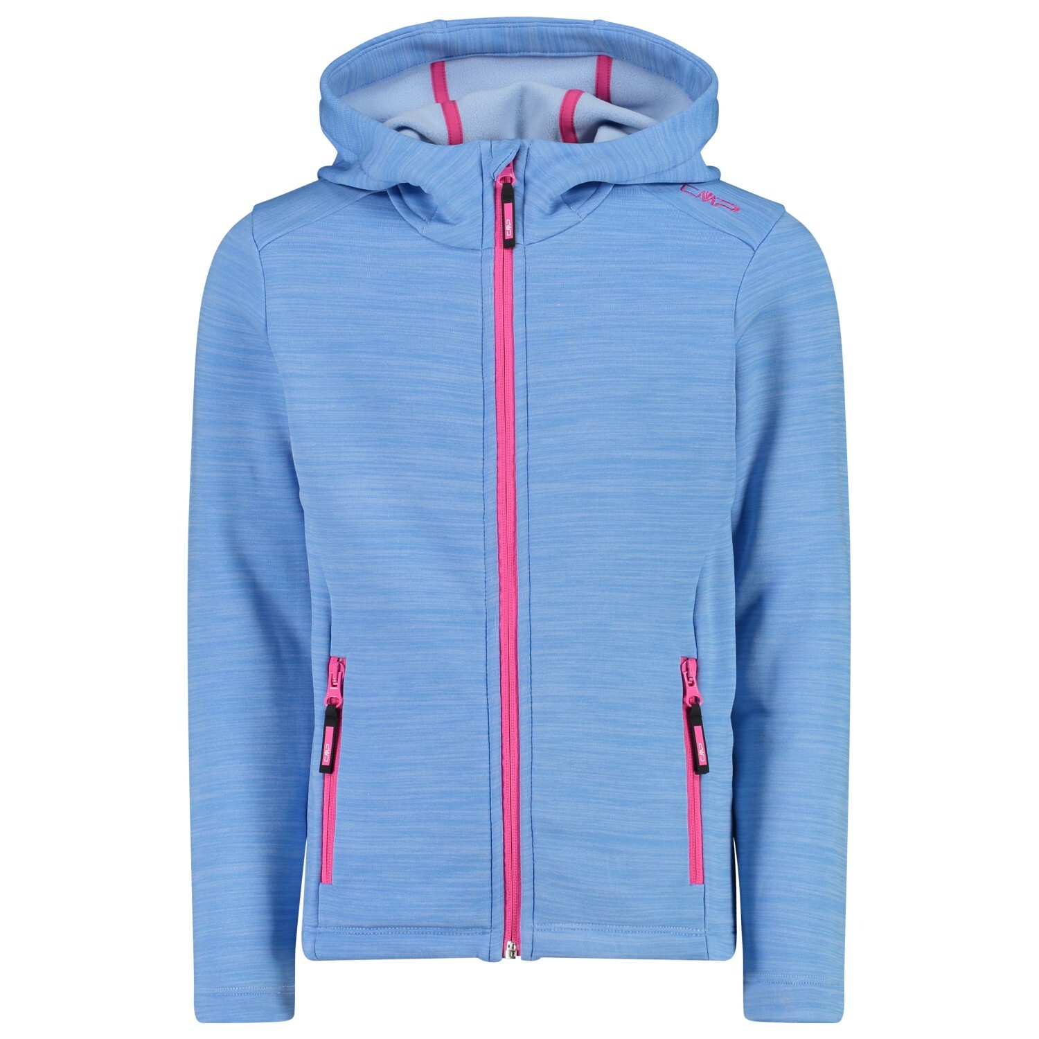 

Флисовая жилетка Cmp Girl's Fix Hood Stretch Performance, цвет Sky Melange
