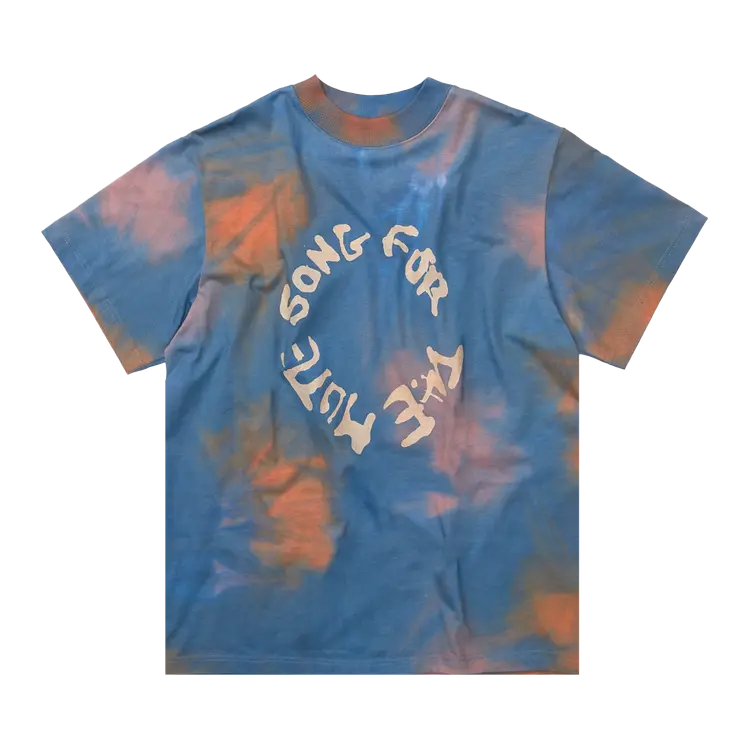 

Футболка Song For The Mute Song for the Mute Mock Neck Oversized 'Blue/Orange', синий