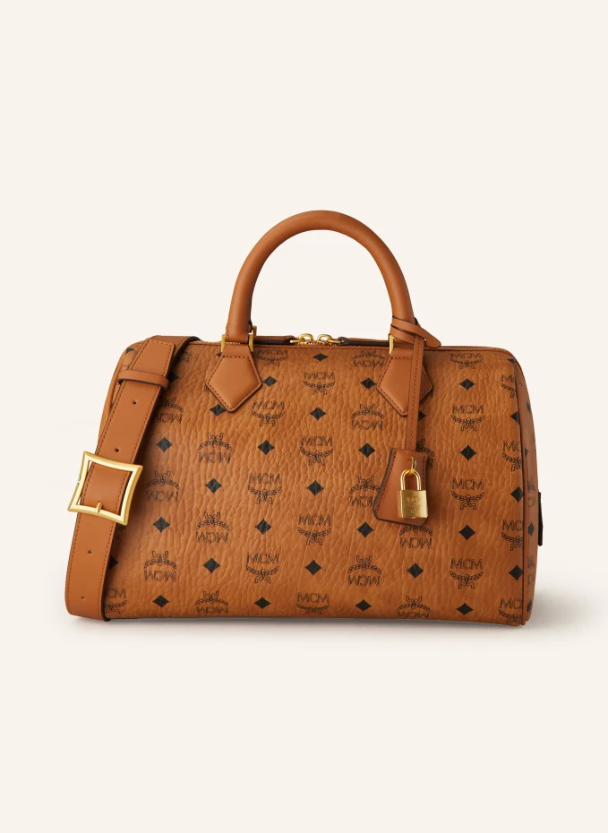 

Сумочка ella boston visetos medium Mcm, черный