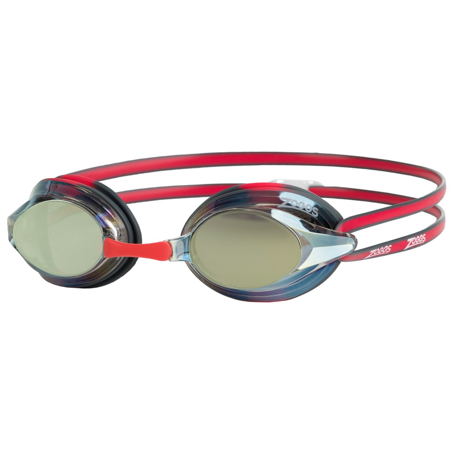 

Очки для плавания Zoggs Racer Titanium, цвет Grey/Red