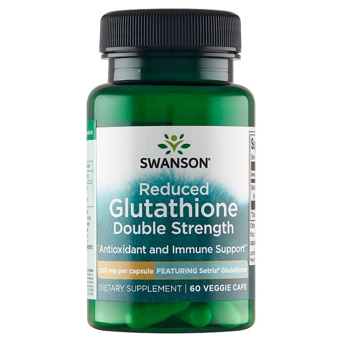 Капсулы, поддерживающие процесс детоксикации Swanson L-Glutation Setria 200 mg, 60 шт source naturals восстановленный глутатион 250 мг 60 таблеток