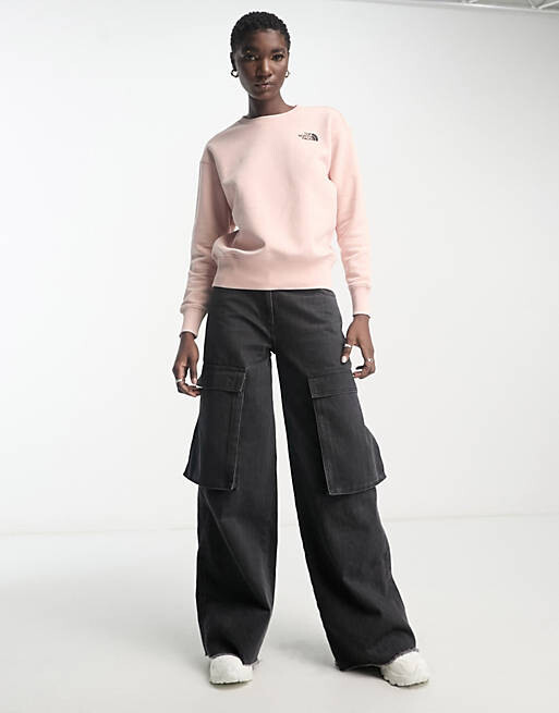 

Розовая толстовка оверсайз The North Face Essential эксклюзивно на ASOS