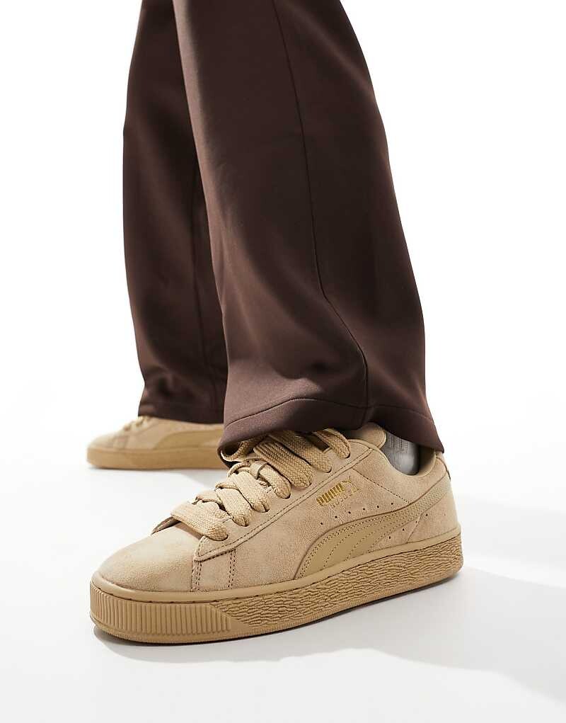 

Бежевые кроссовки Puma Suede XL