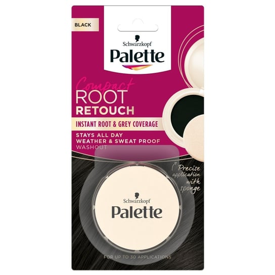 цена Пудровый консилер для корней, черный, 3 г Palette, Compact Root Retouch