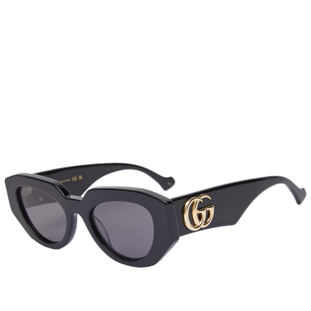 

Очки Gucci Eyewear GG1421S, черный/серый