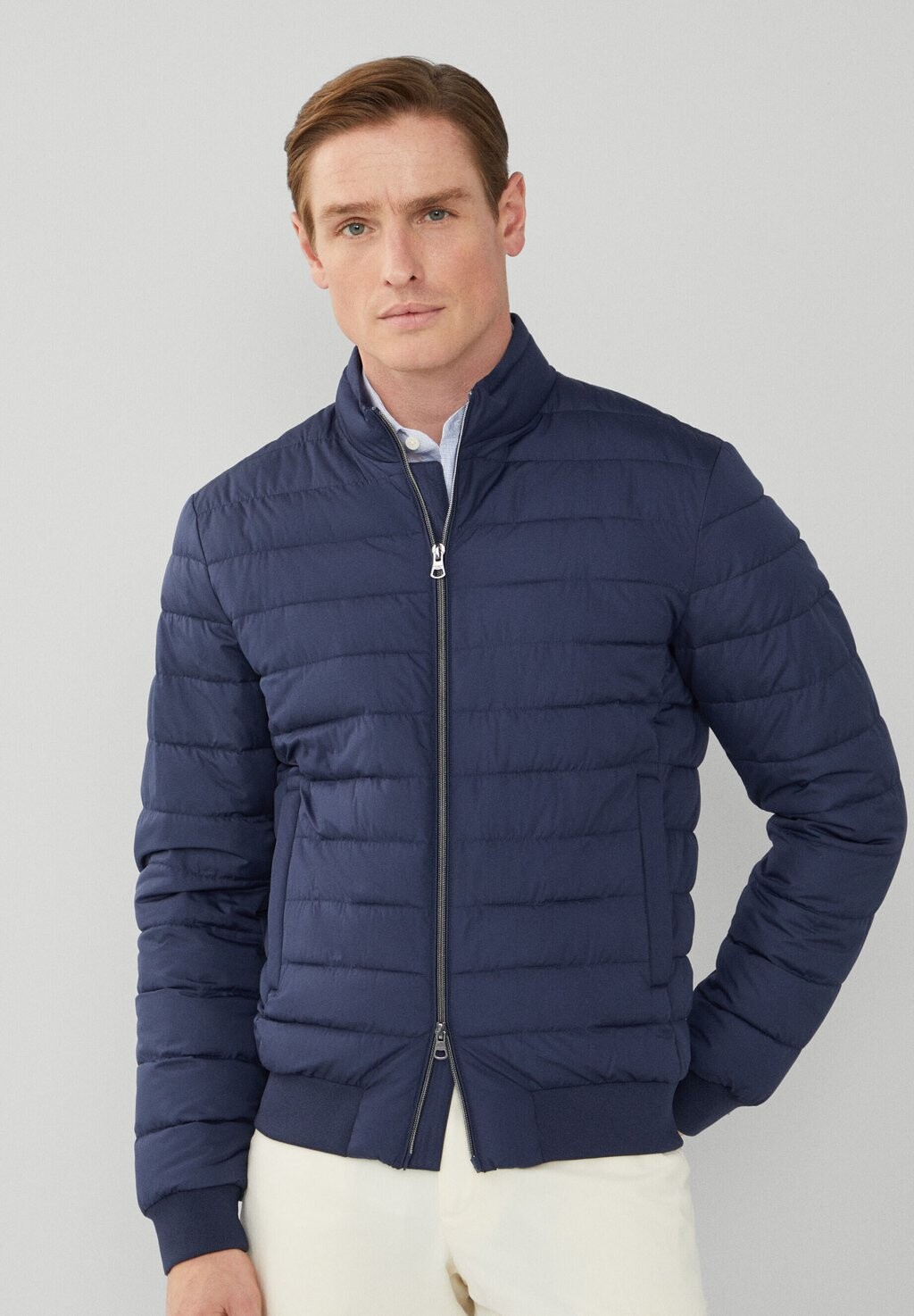 

Переходная куртка Hackett London, темно-синий