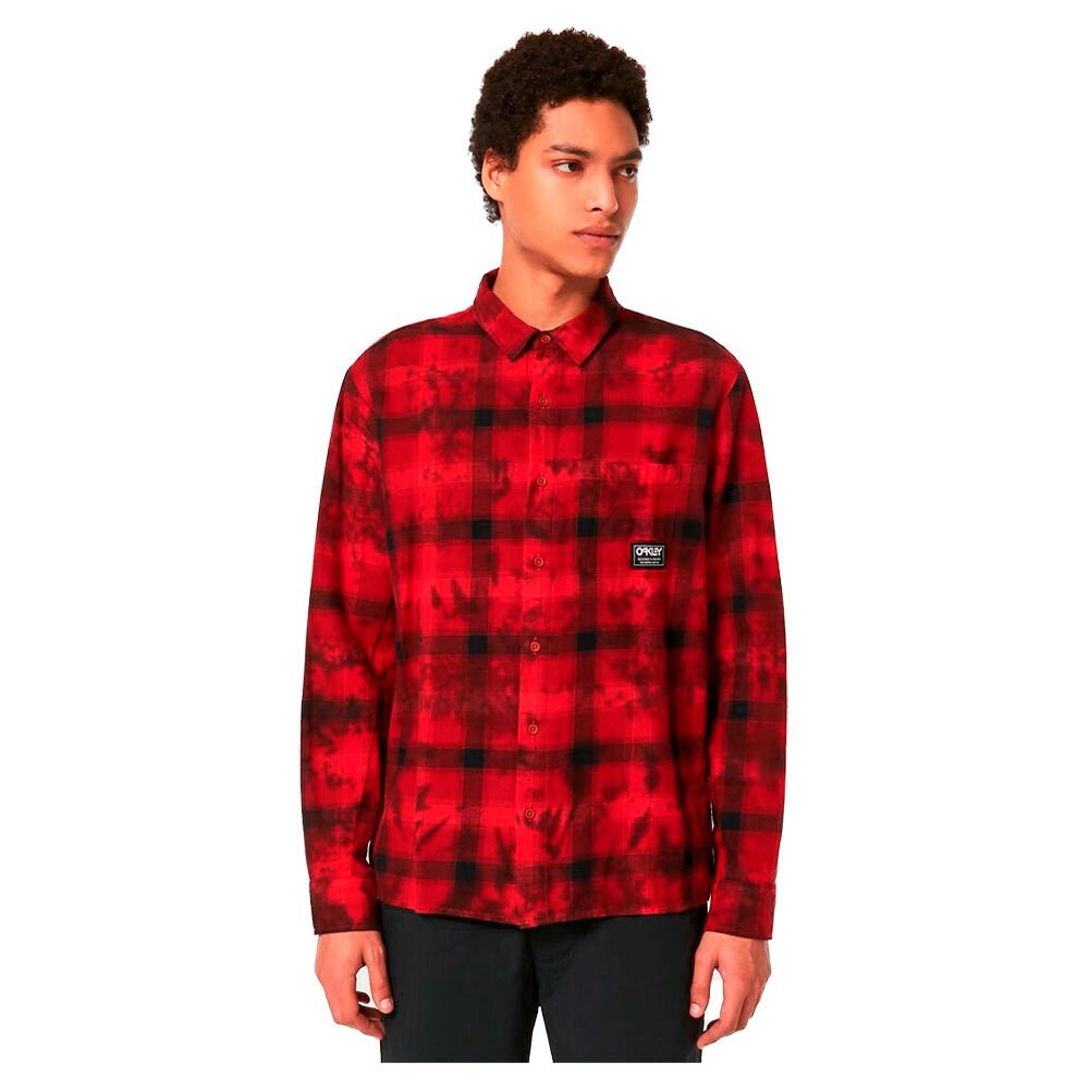 

Рубашка с длинным рукавом Oakley Cabin Plaid Flannel, красный