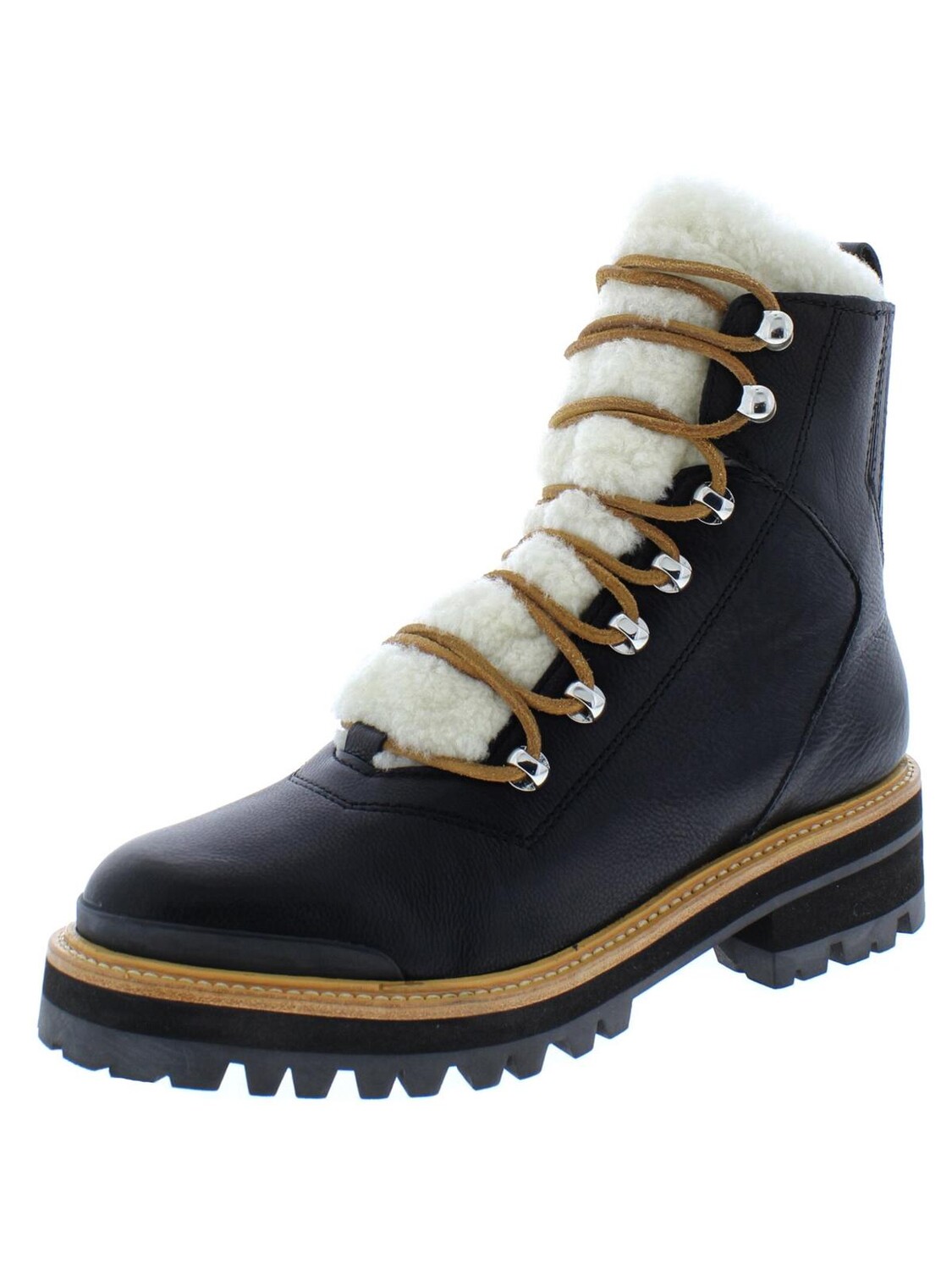 

Женские зимние ботильоны смешанной техники Izzie Marc Fisher, цвет Black Multi Leather