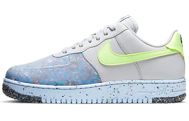 

Кроссовки для скейтбординга Nike Air Force 1 Low Crater, платиновый