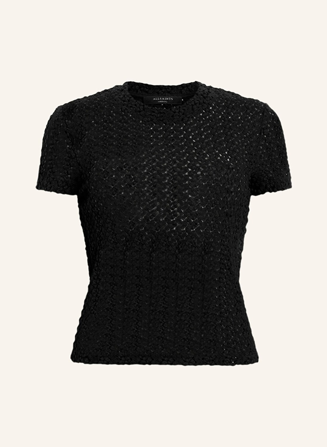 

Футболка Карма Стиви Allsaints, черный