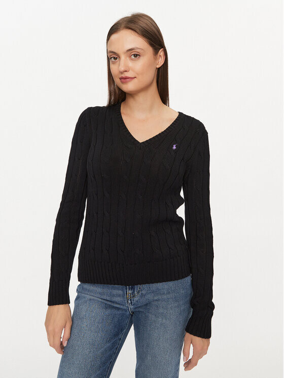 

Свитер обычного кроя Polo Ralph Lauren, черный