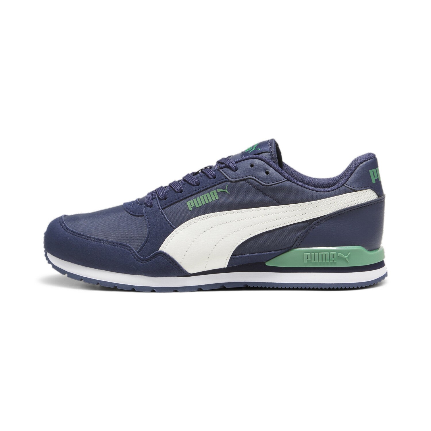 

Мужские кроссовки PUMA ST Runner v3, цвет Navy/Vapor Gray/Archive Green/White