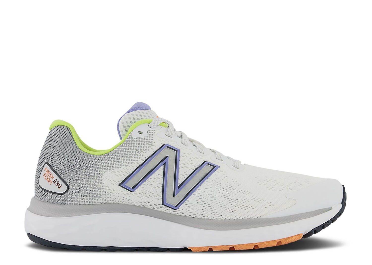 

Кроссовки New Balance Wmns 680V7 'White Vibrant Violet', белый