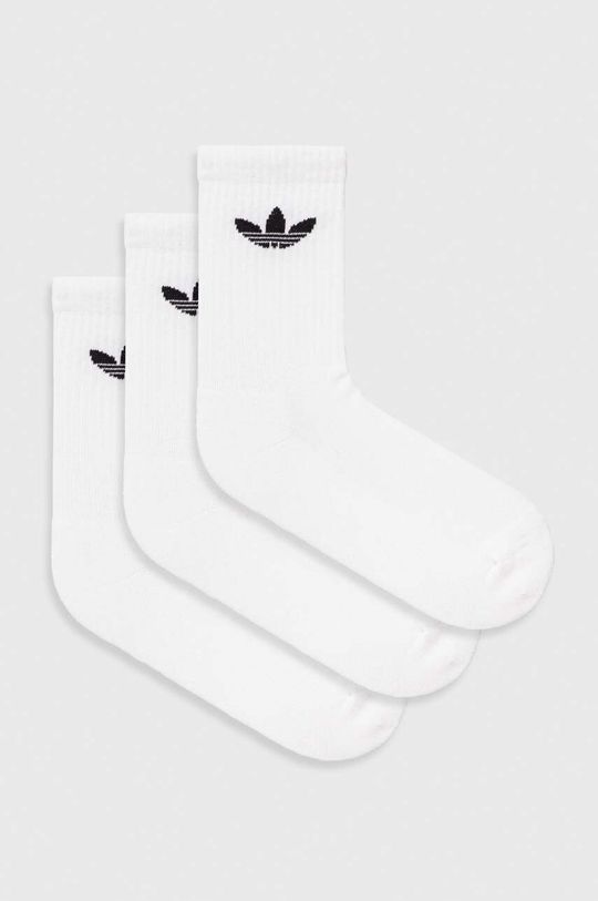 3 упаковки носков adidas Originals, белый