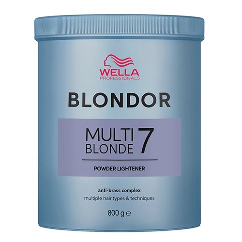 Пудра для осветления волос Blondor Multi Blonde 800г, Wella Professionals цена и фото