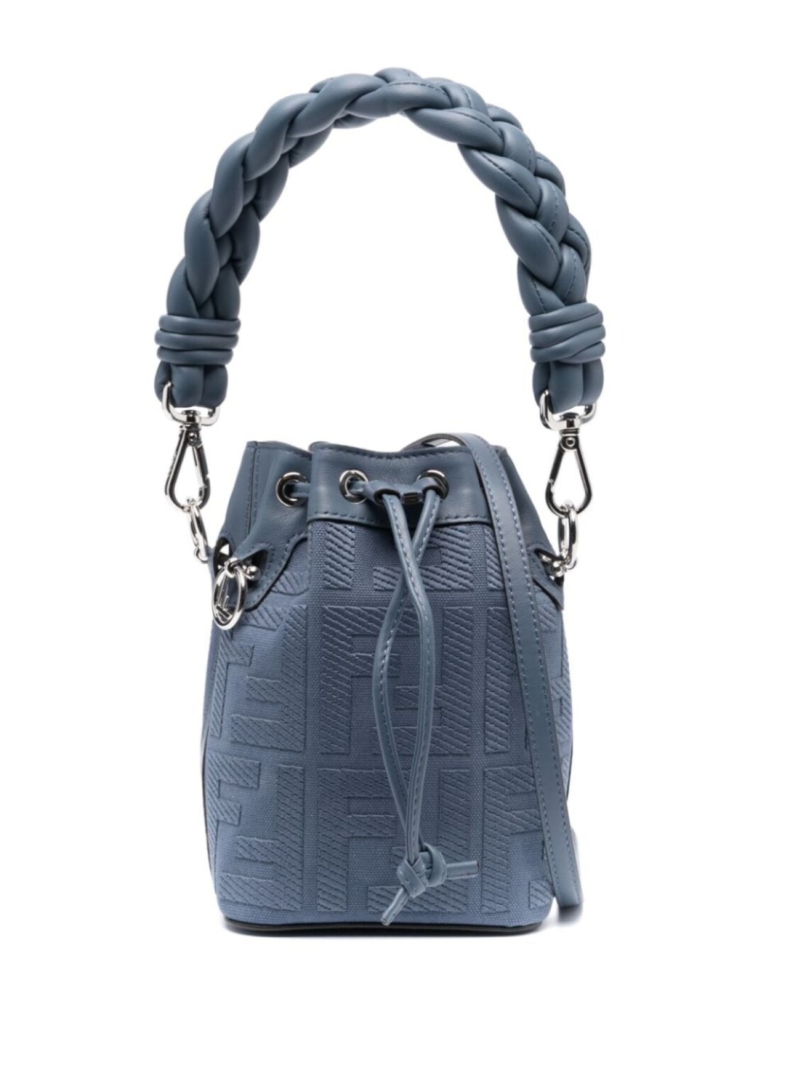 

FENDI мини-сумка с логотипом FF, синий