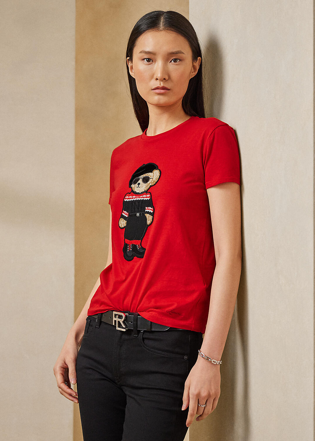 

Хлопковая футболка Lunar New Year Polo Bear