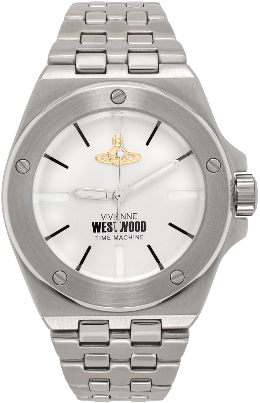 

Серебряные часы Лимута Vivienne Westwood, цвет Silver/Grey