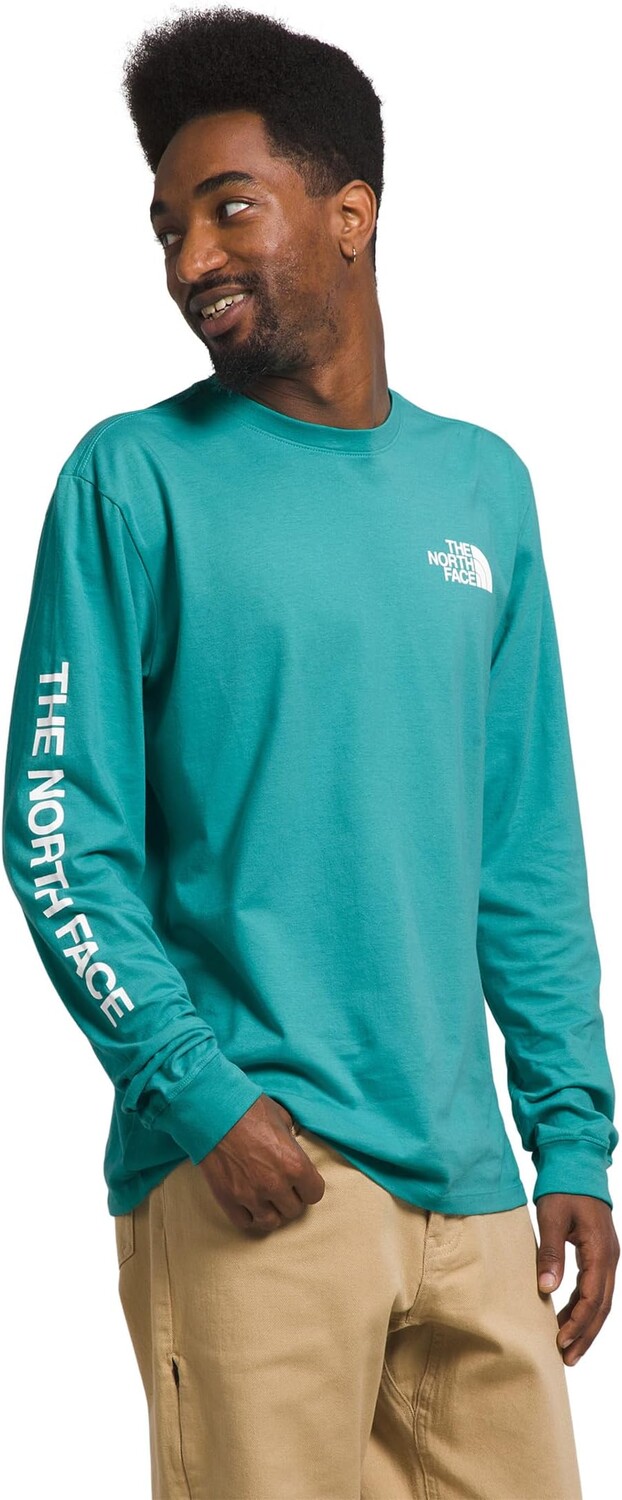 

Футболка с длинными рукавами и рисунком Hit The North Face, цвет Après Blue/TNF White