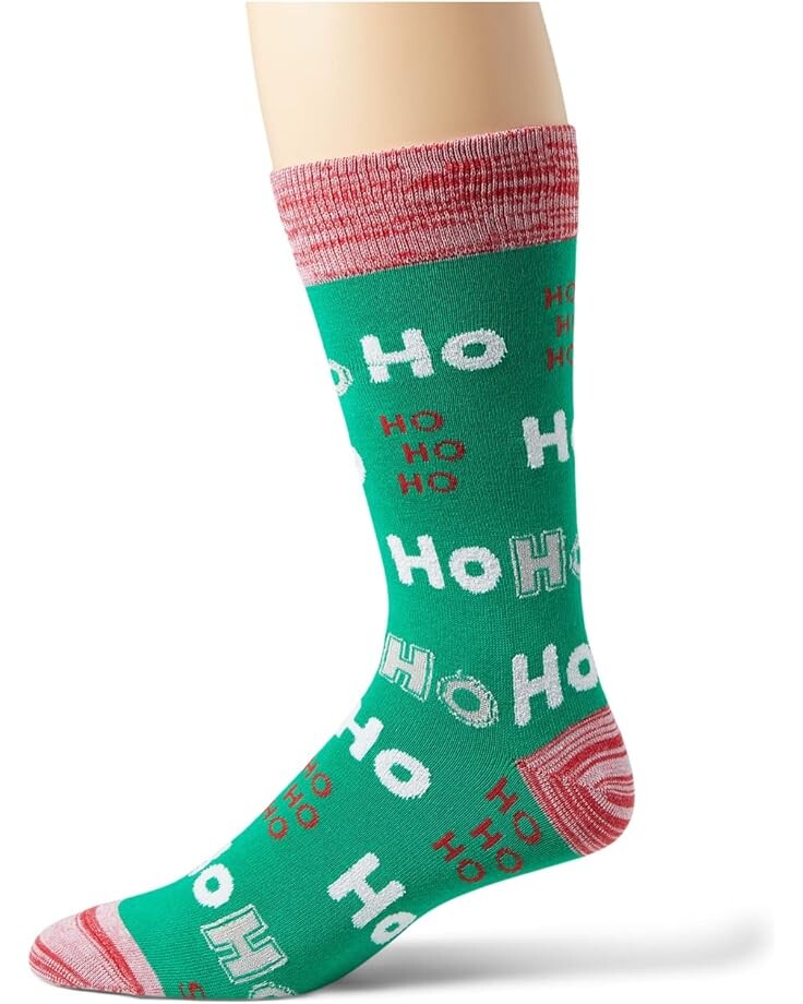 

Носки Socksmith Ho Ho Ho, зеленый