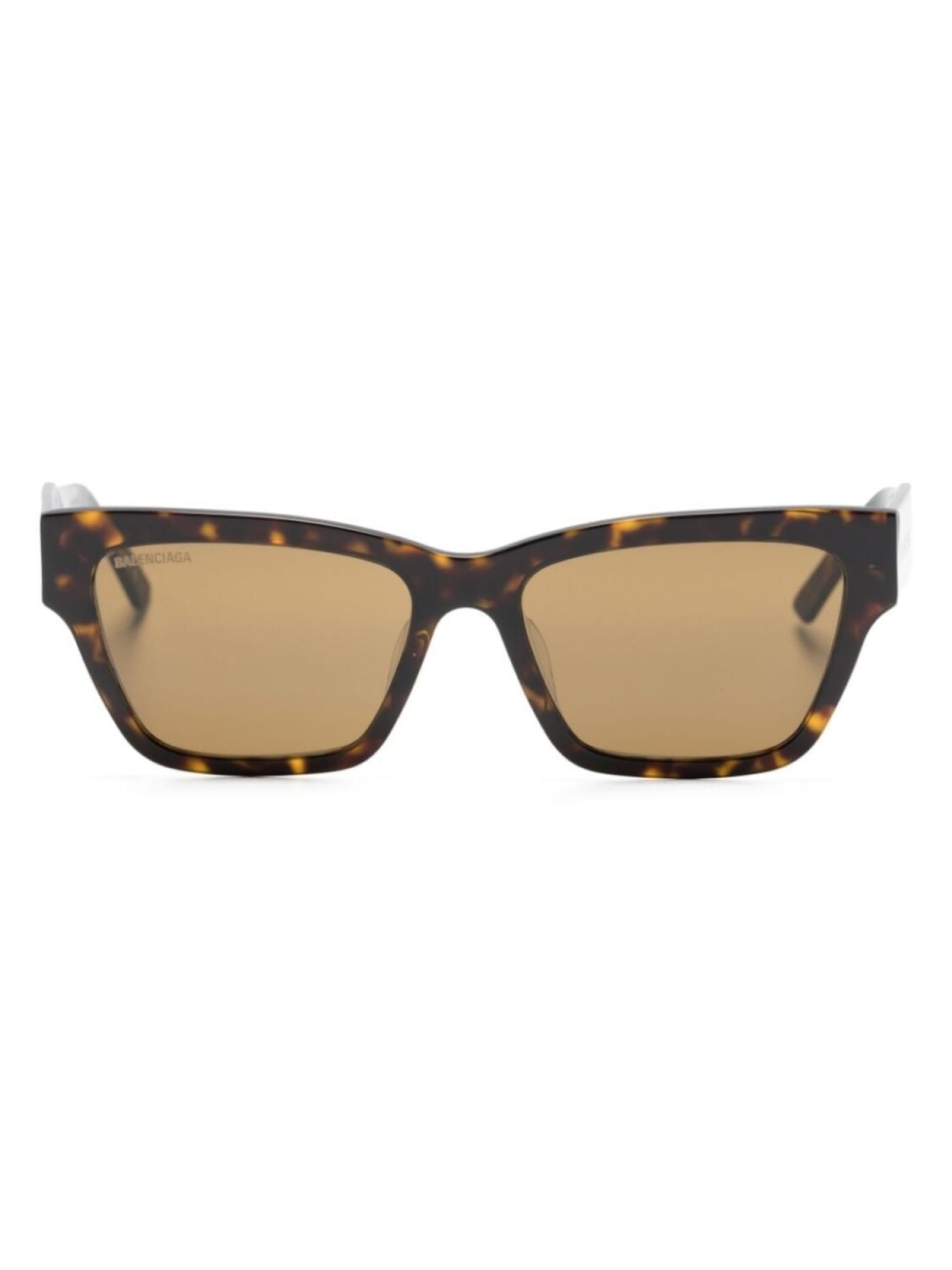

Balenciaga Eyewear очки с логотипом, коричневый