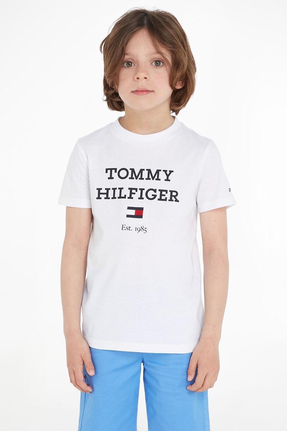 

Футболка с логотипом Tommy Hilfiger, белый