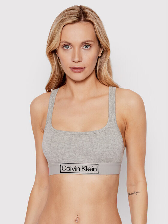 

Верхний бюстгальтер: переосмысление наследия Calvin Klein, серый