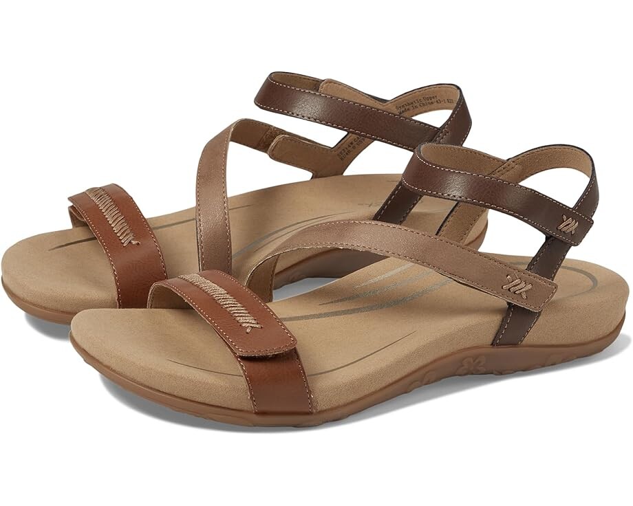 

Сандалии Aetrex Gabby, цвет Cognac Multi