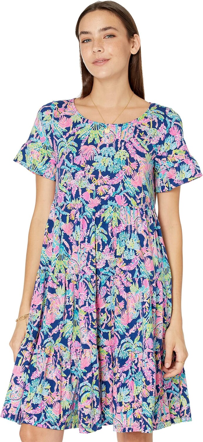 

Платье Джоди Lilly Pulitzer, цвет Oyster Bay Navy Seen and Herd