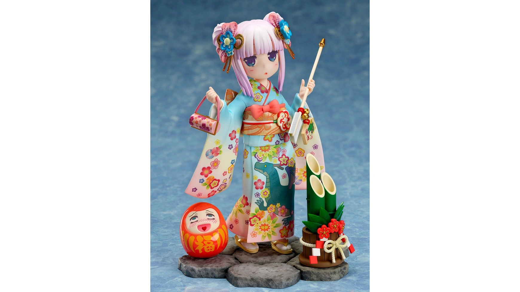 

Статуя Kobayashi'S Dragon Maid из ПВХ 1/7 Kanna Finest Кимоно 17 см