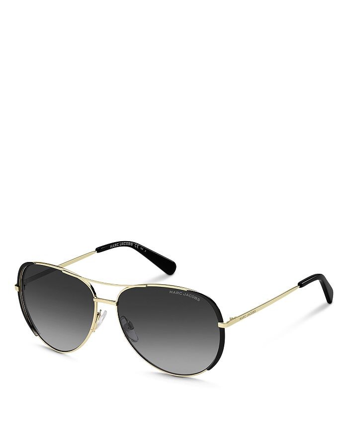 

Солнцезащитные очки-авиаторы Marc, 59 мм MARC JACOBS