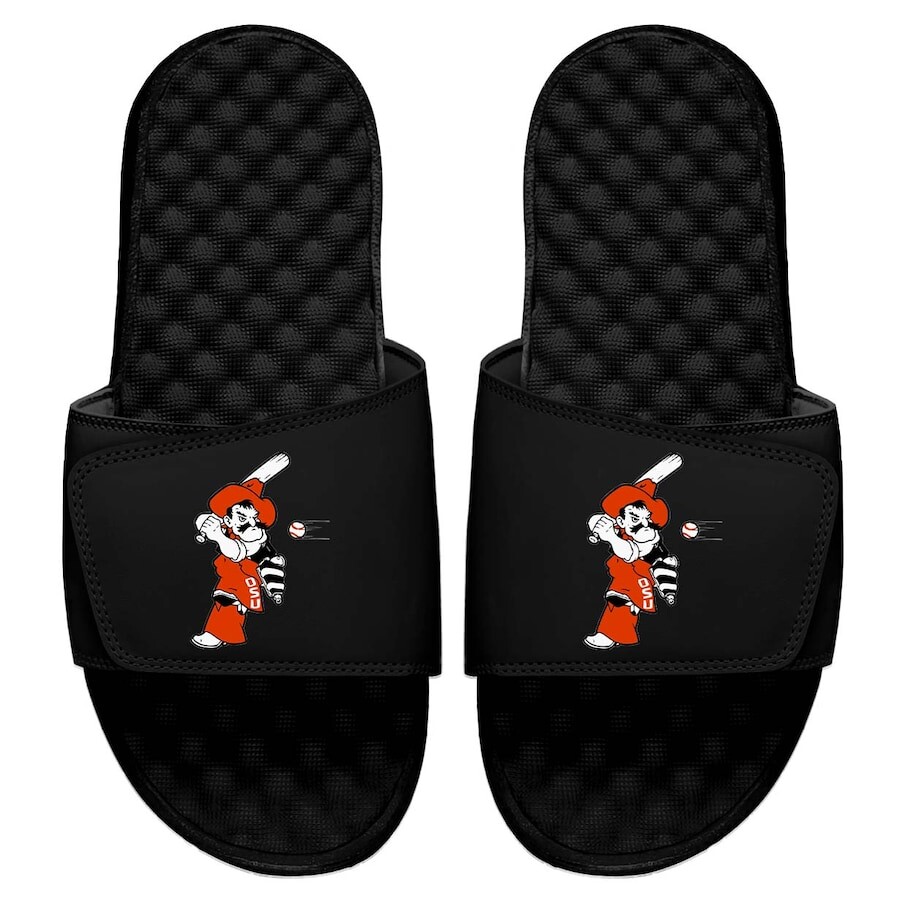

Шлепанцы ISlide Oklahoma State Cowboys, черный