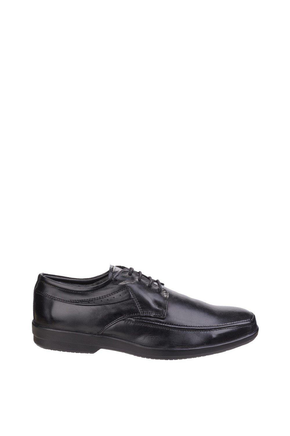 Оксфордские формальные туфли Dave с передним носком Fleet & Foster, черный