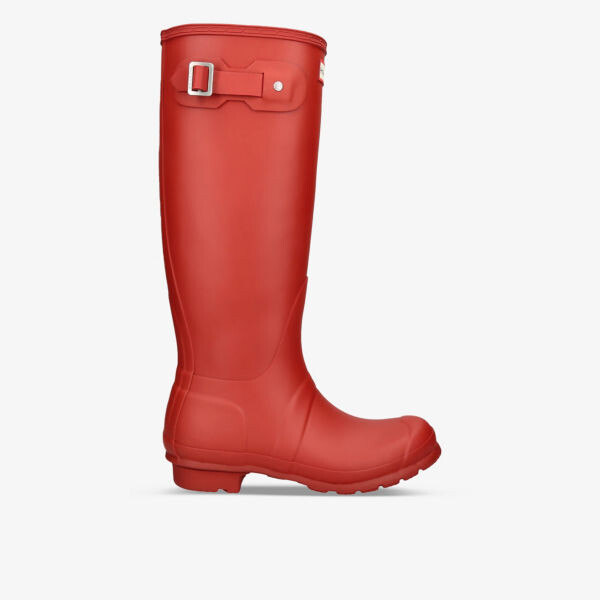 

Резиновые резиновые сапоги Original Tall с пряжками Hunter, красный
