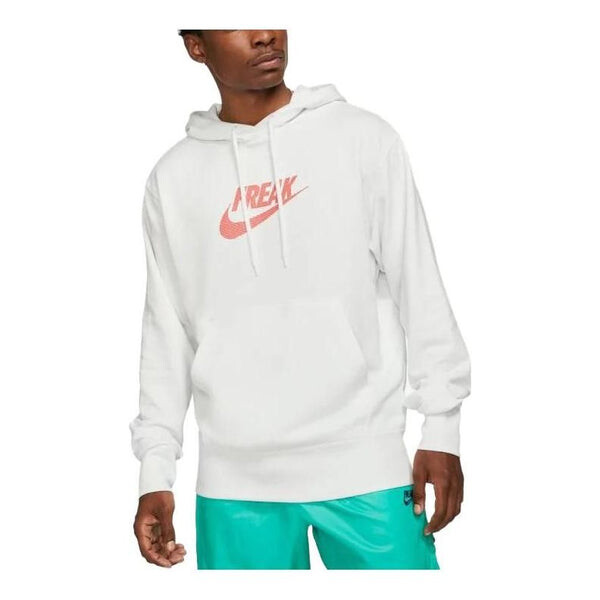 

Толстовка Nike Dri-Fit Giannis Freak Hoodie 'White Ember', белый