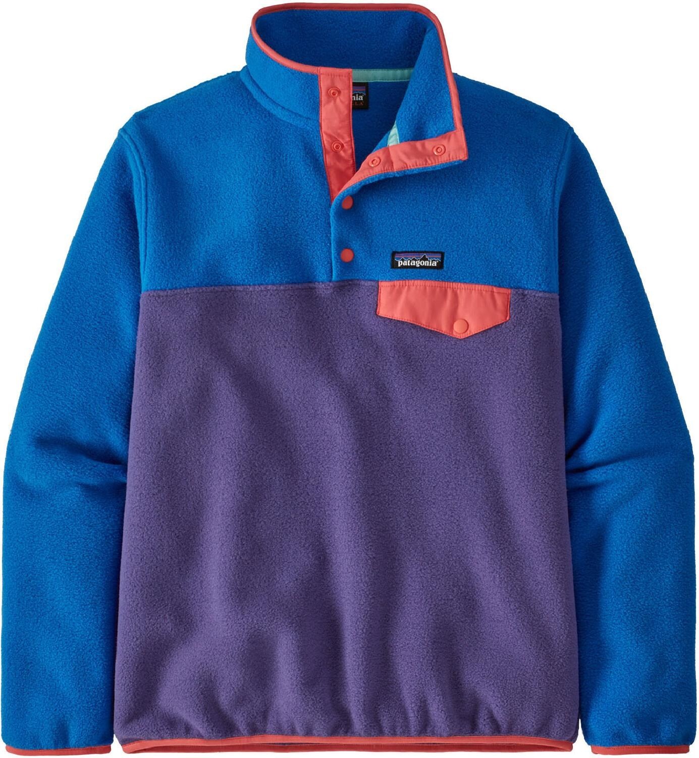 

Легкий флисовый пуловер Synchilla Snap-T — женский Patagonia, фиолетовый