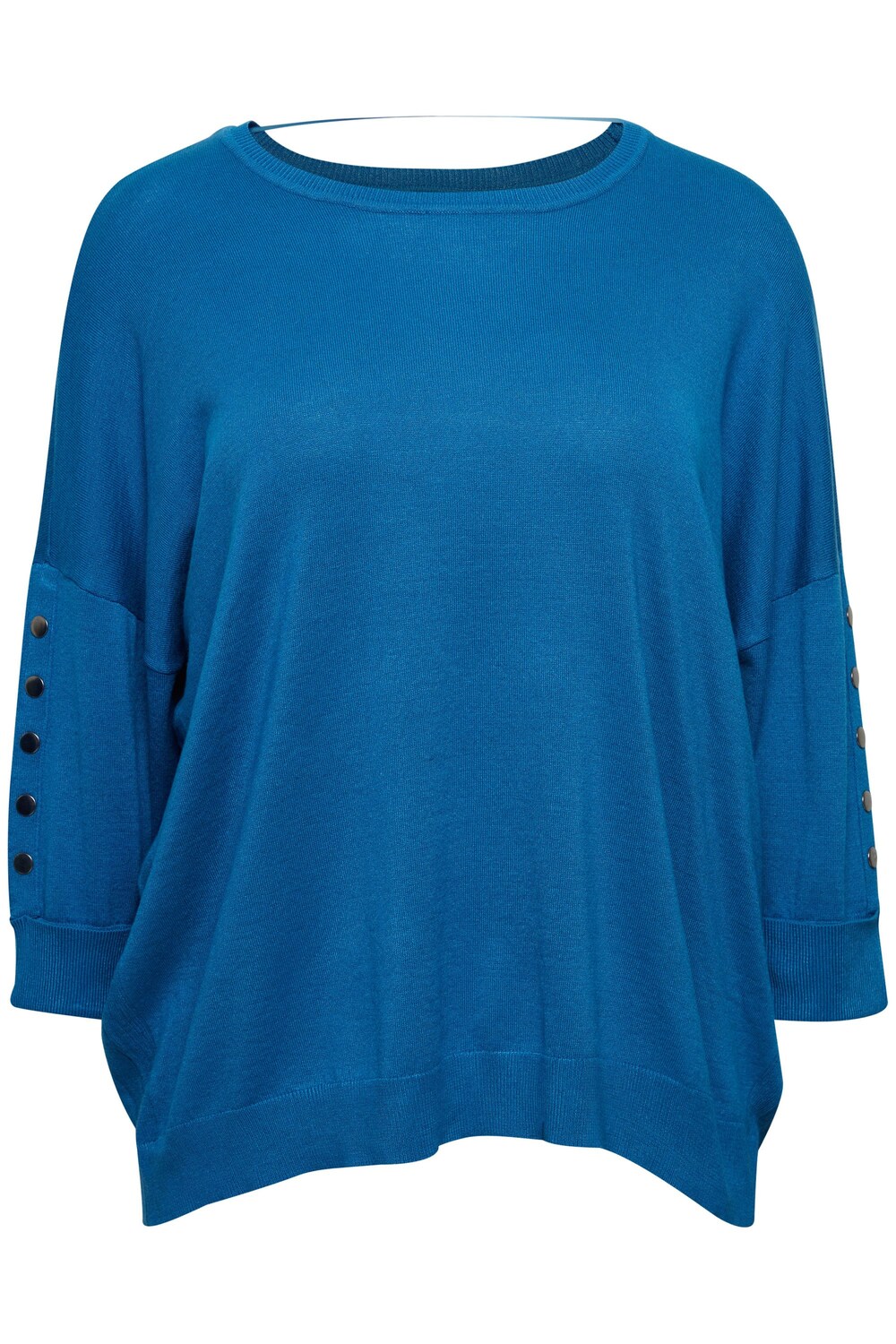 Рубашка Fransa Curve, синий рубашка платье fransa curve elise розовый