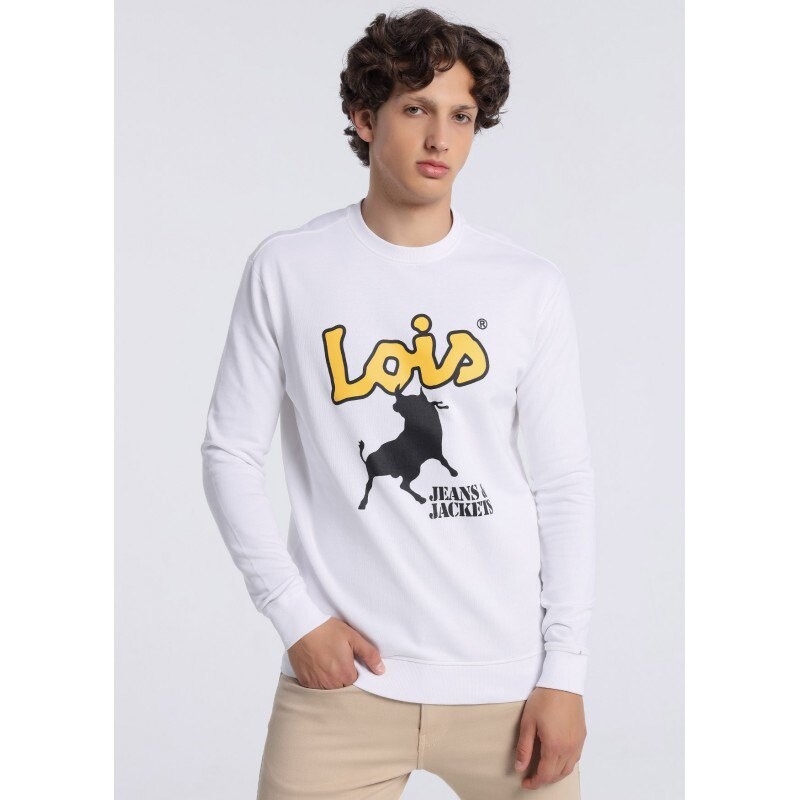 

Толстовка Lois Jeans 132037, белый