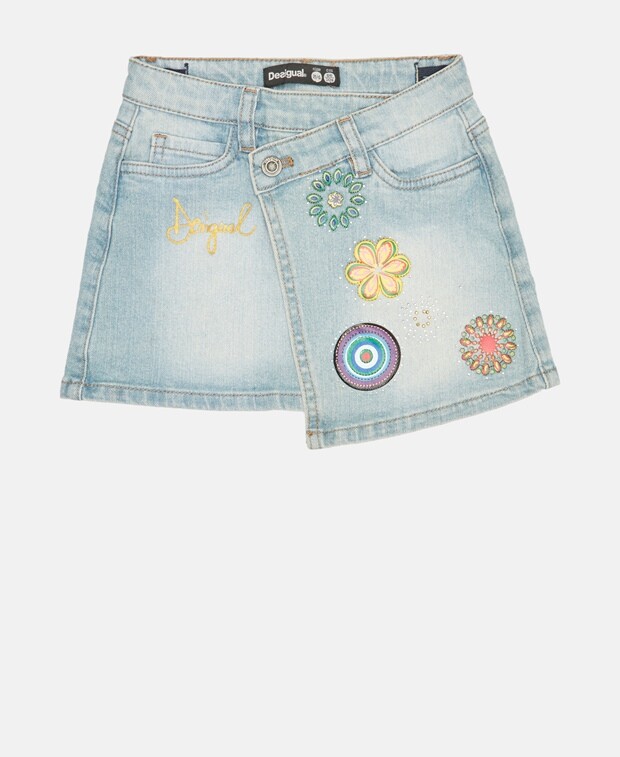 

Джинсовая юбка Desigual, синий