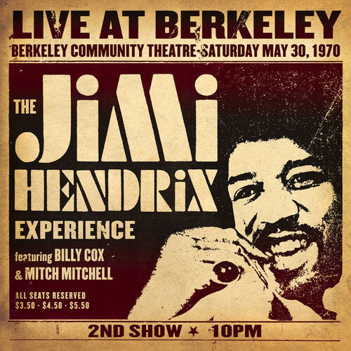 

Виниловая пластинка Hendrix, Jimi: Jimi Hendrix Experience Live at Berkeley