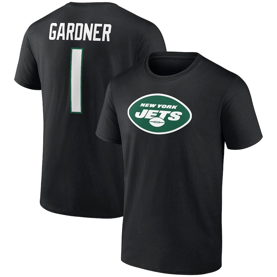 

Футболка с коротким рукавом Fanatics Branded New York Jets, черный