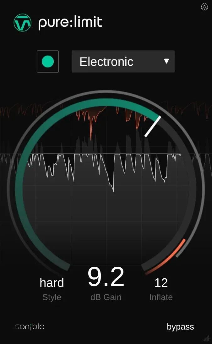 

Плагин Sonible pure:limit Limiter