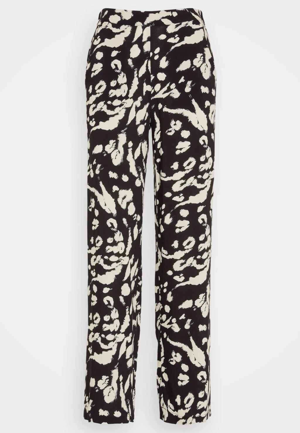 

Брюки Vero Moda Vmeasy Wide Pants, черный / зеленый