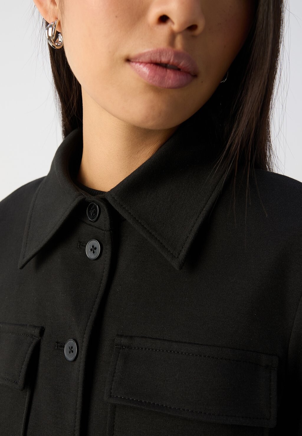 

Летняя куртка INDOOR JACKETS SHIRT STYLE ATTACHED POCKET Marc O'Polo, черный