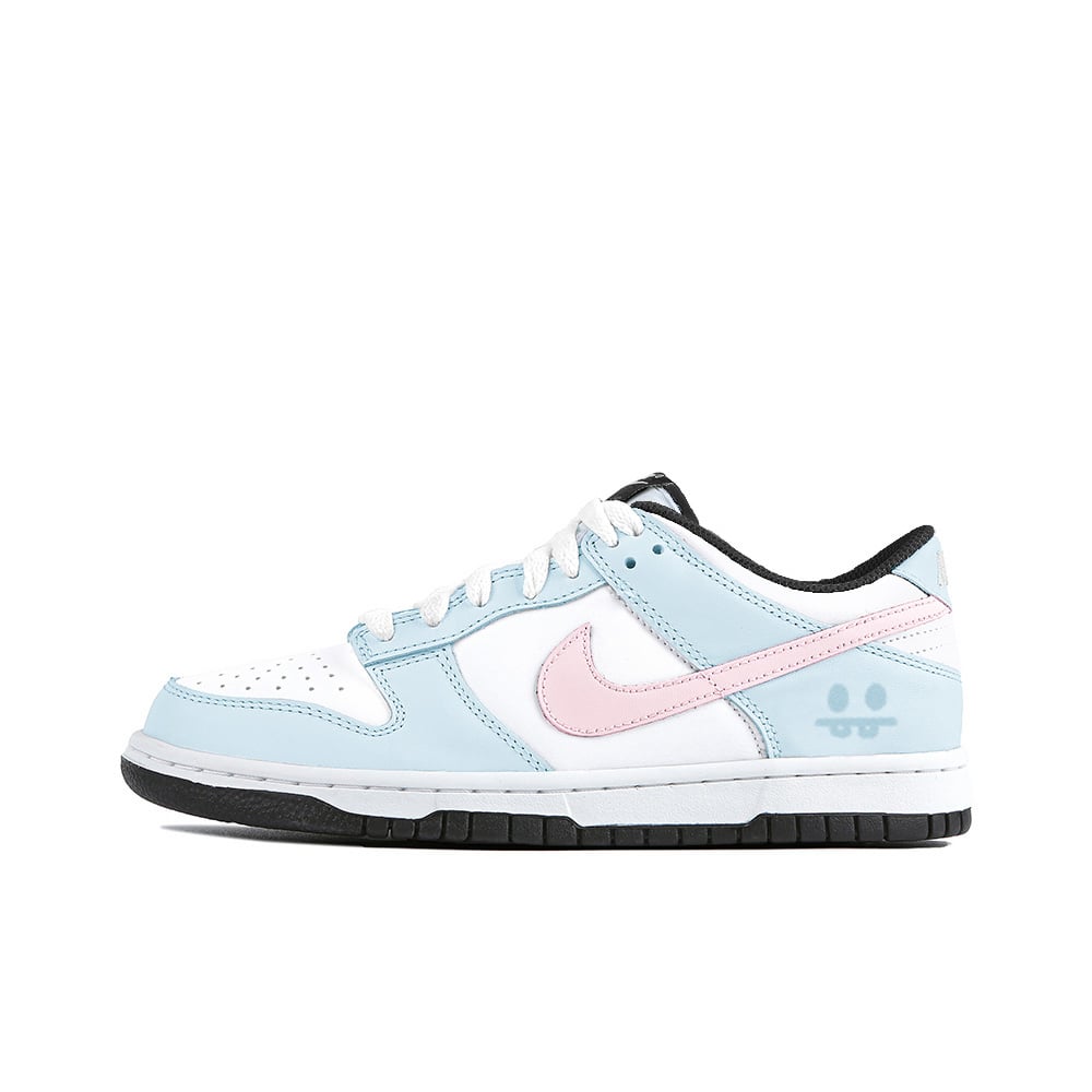 

Кроссовки Nike Dunk Skateboarding Shoes Women's Low-top White/Blue/Pink, белый/синий/розовый