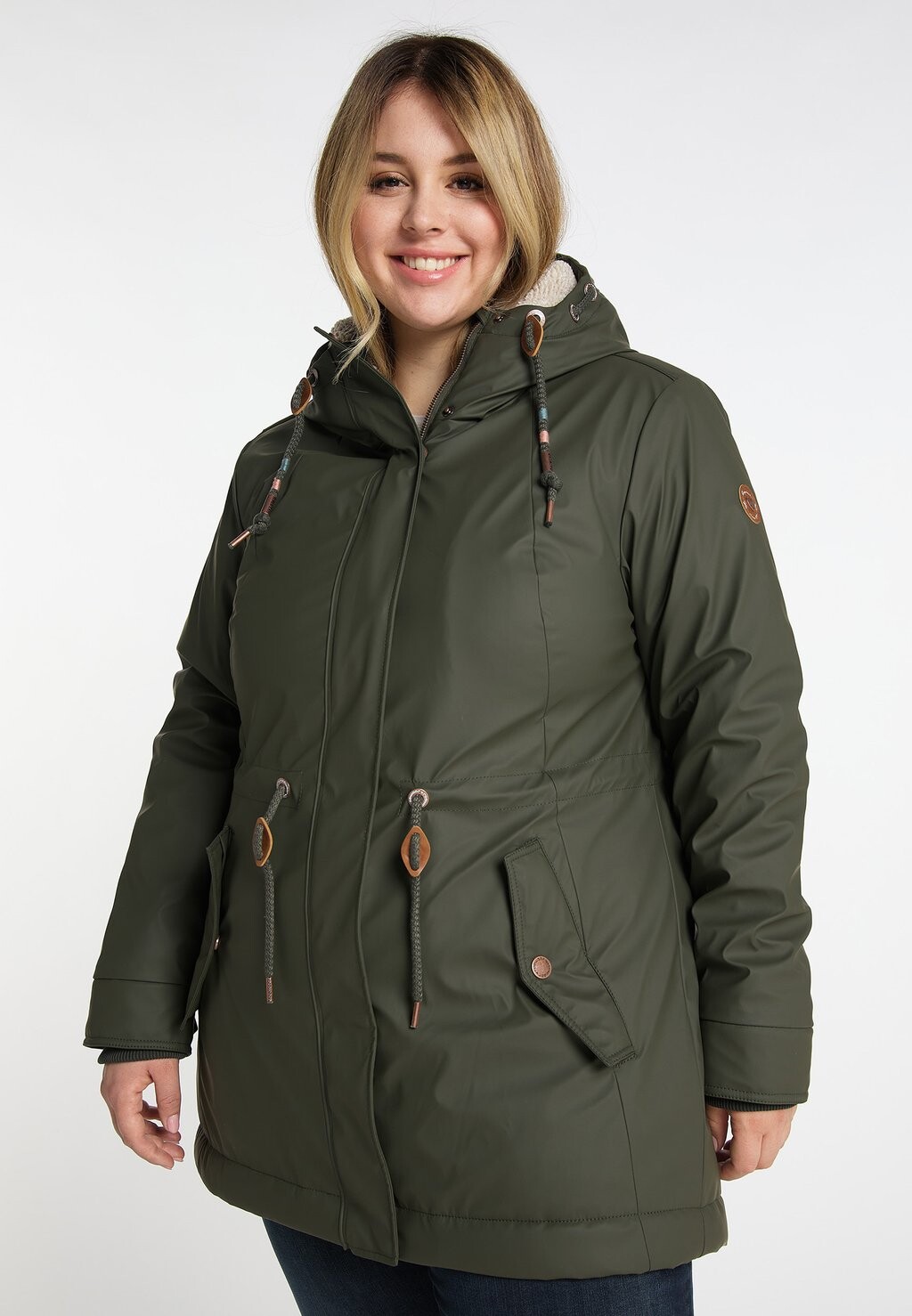

Куртка зимняя Ragwear Plus, темно-оливковый, Зеленый