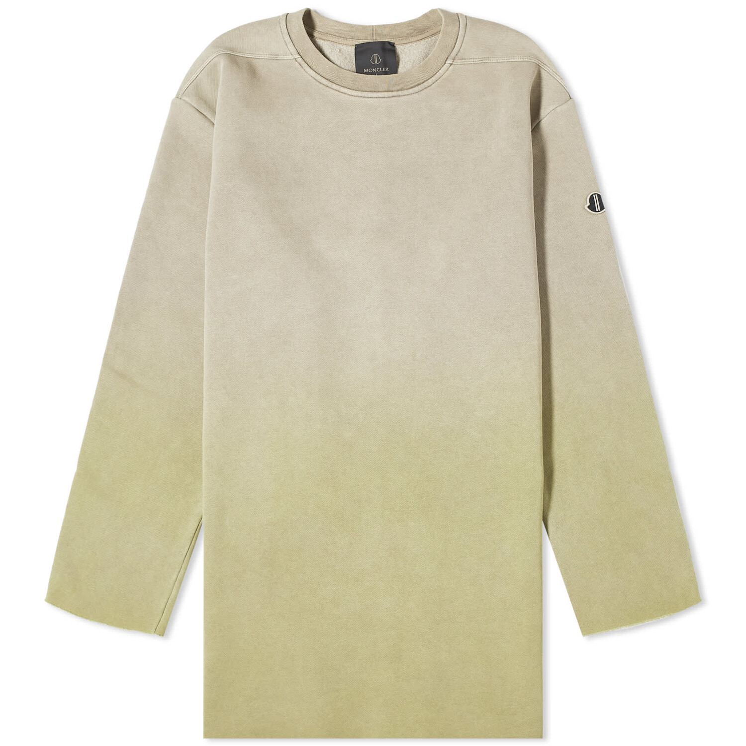 

Футболка Rick Owens X Moncler Genius Subhuman Long Sleeve, цвет Acid Degrade