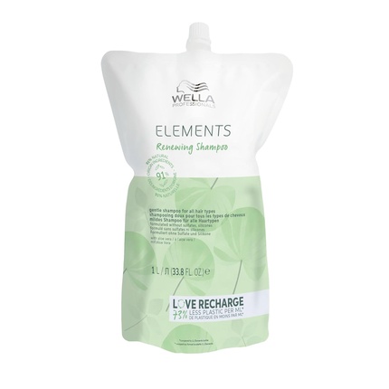 Wella Elements Обновляющий шампунь wella elements renewing shampoo обновляющий шампунь без сульфатов 250 мл
